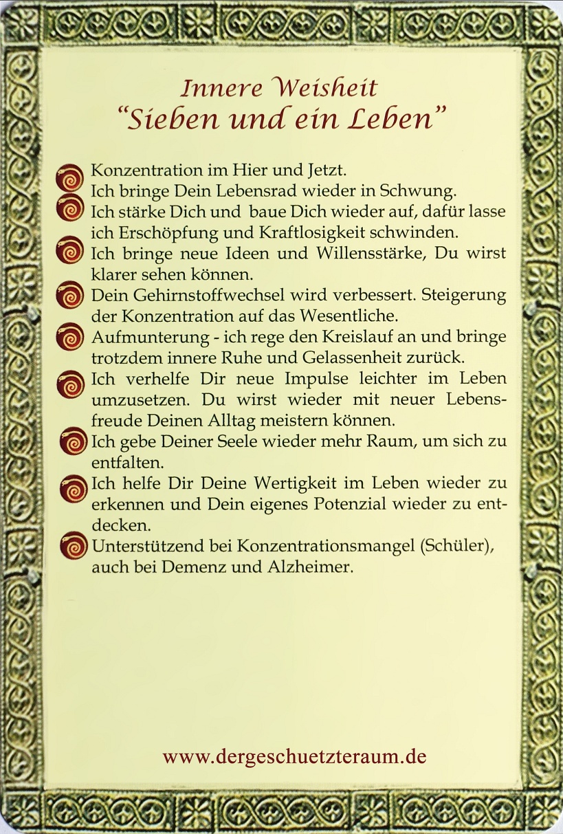 20. Sieben und ein Leben