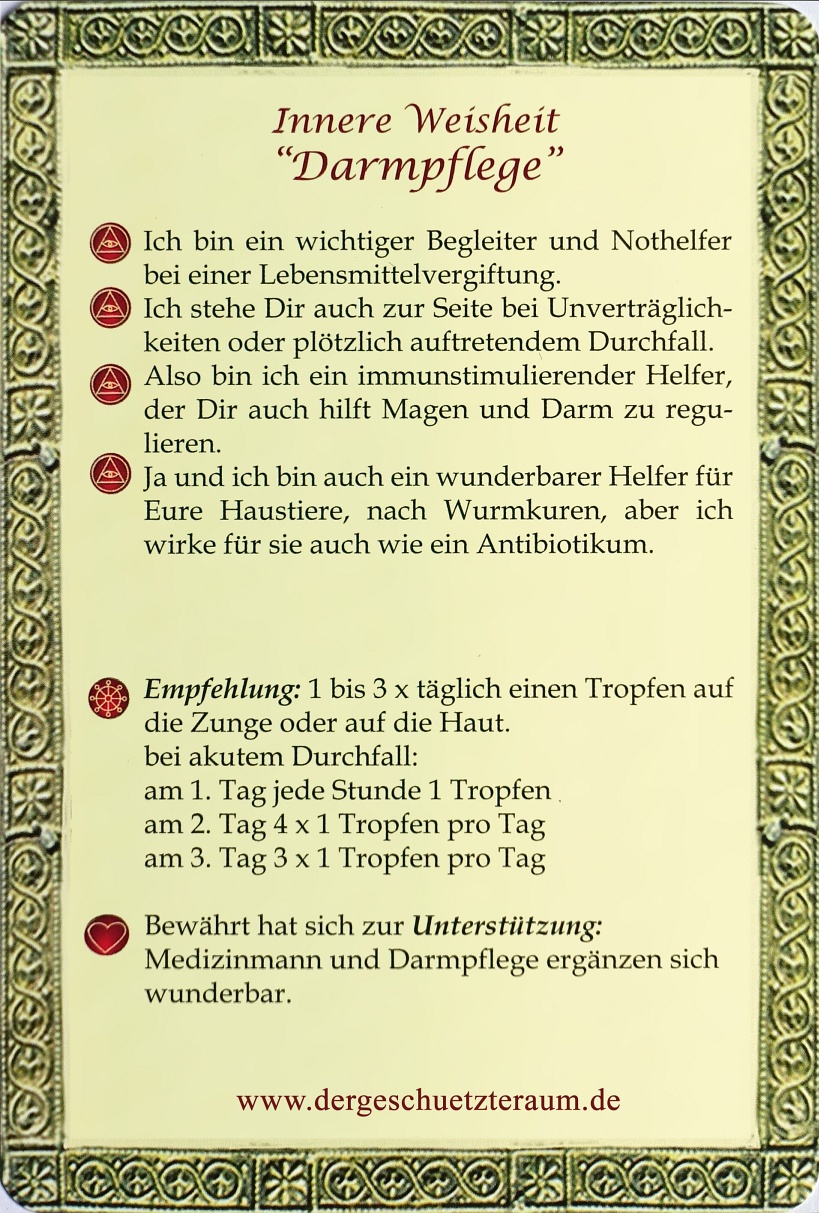 3. Darmpflege